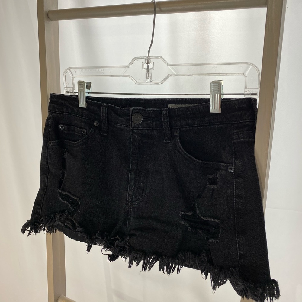 Aéropostale Black Denim Shorts